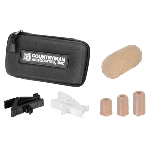 Standard Sens, with Hardwired 3.5mm Locking Connector for Sennheiser Wireless Transmitters - Tan