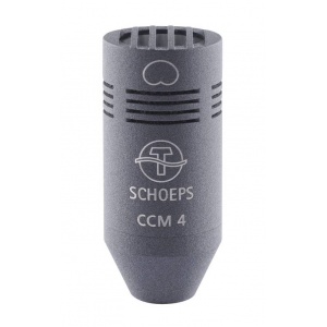 Schoeps CCM 4 U Compact Microphone, cardioid, permanently attached cable, incl. SGC and premium case