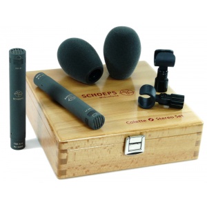 Schoeps Stereo Set MK 2H Set including 2 of each MK 2H, CMC 6, SG 20, B 5 D; matching, wooden box